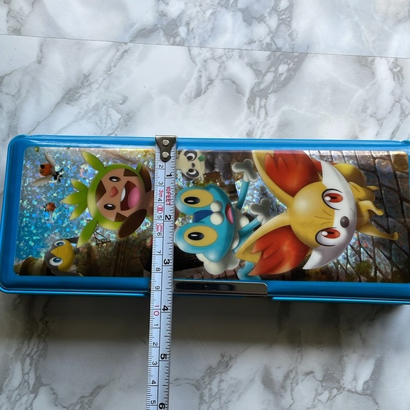 Pokemon Center 2013 - Chespin, Froakie, Fennekin double sided pencil case - Picture 12 of 14